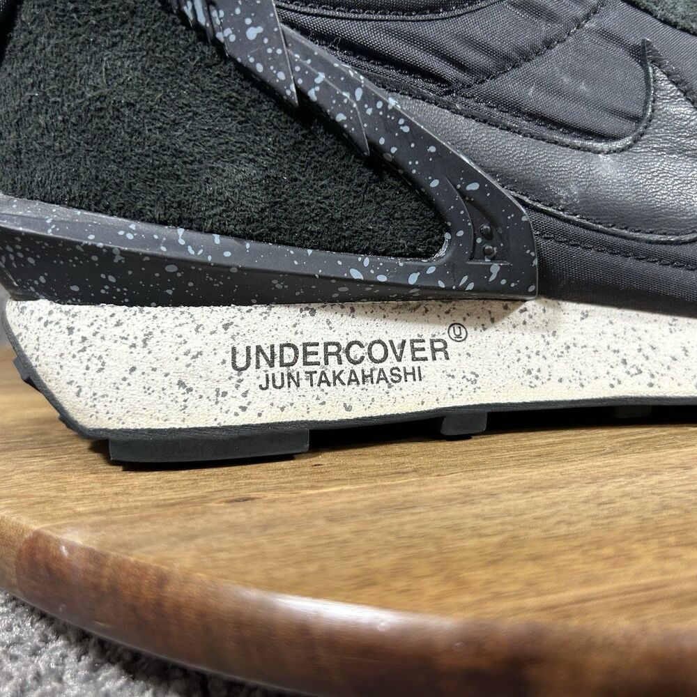Nike x UNDERCOVER Daybreak Jun Takahashi CJ3295-001 Men’s Sz 13 Black Shoes Used - Picture 2 of 12